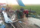 Sumur Bor TMMD Kodim Pati Mengalir, Petani Desa Godo Kini Tak Lagi Cemas Hadapi Kemarau
