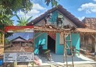 Haru Bapak Joko, Rumah Roboh Kini Berdiri Kokoh Berkat TMMD Ke-128 Kodim Pati