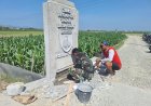 Tugu Prasasti TMMD Pati Capai 65%, Simbol Gotong Royong TNI-Warga